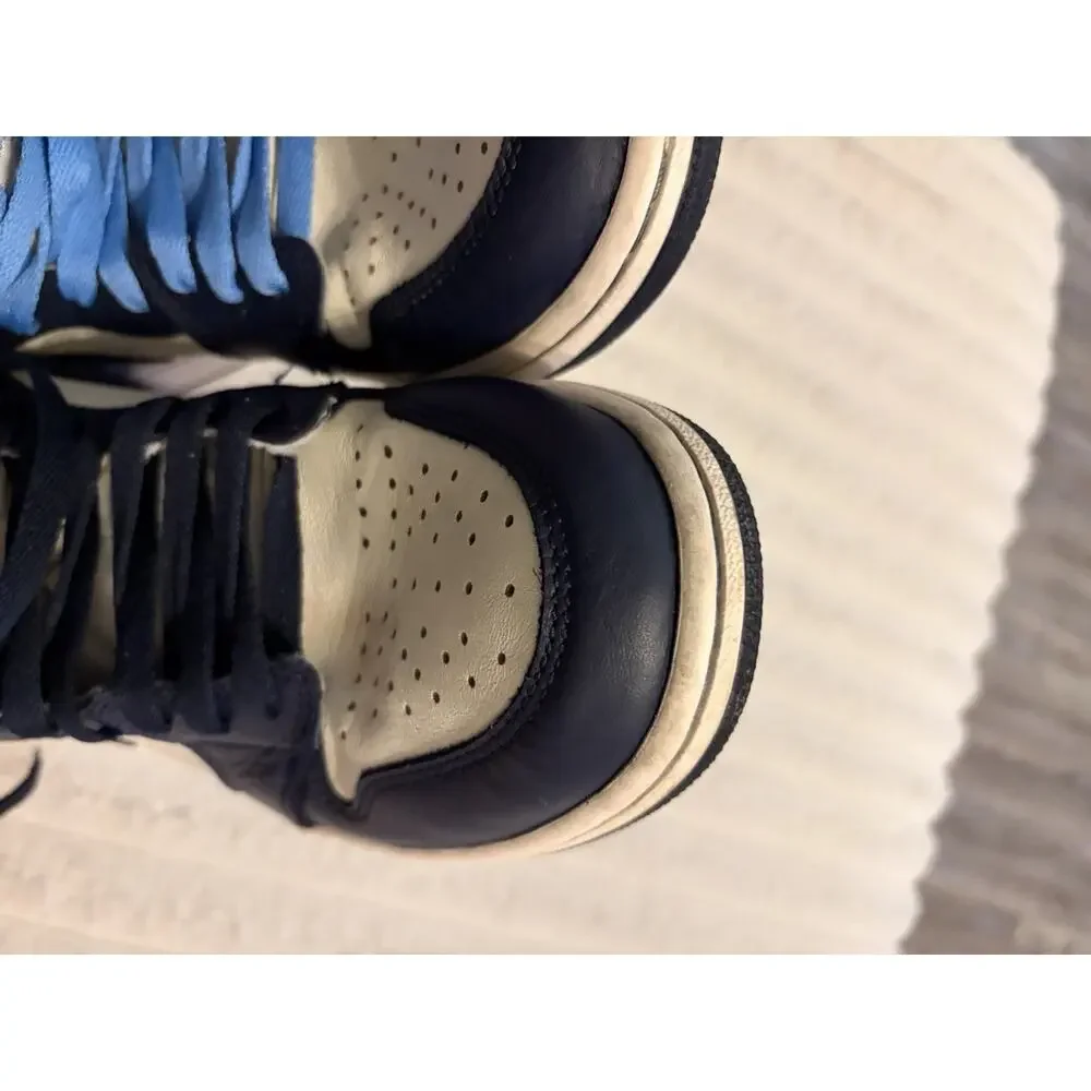 Nike Air Jordan 1 Retro High OG Men’s Size 8.5 Obsidian UNC 2019 555088-140